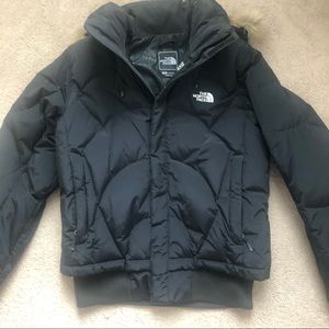 Women’s North Face Black Winter Coat - L